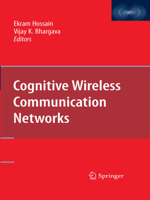 cover image of Cognitive Wireless Communication Networks